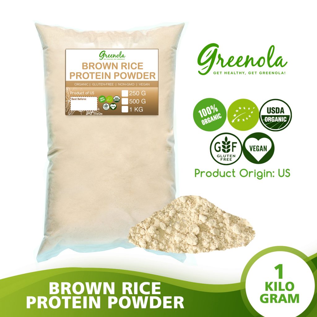 Greenola Organic Brown Rice Protein Powder (Bulk) Greenola