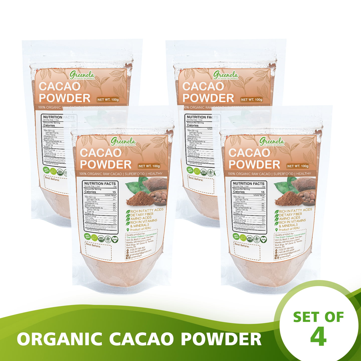greenola-organic-cacao-powder-raw-100-g-set-of-4